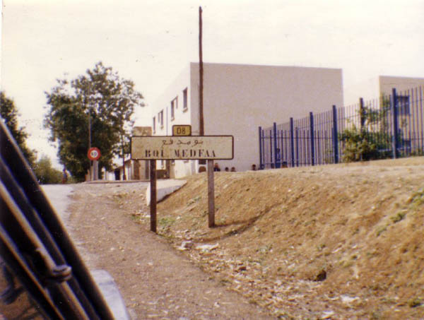 1979 : Bou-Medfa l'entrée du village